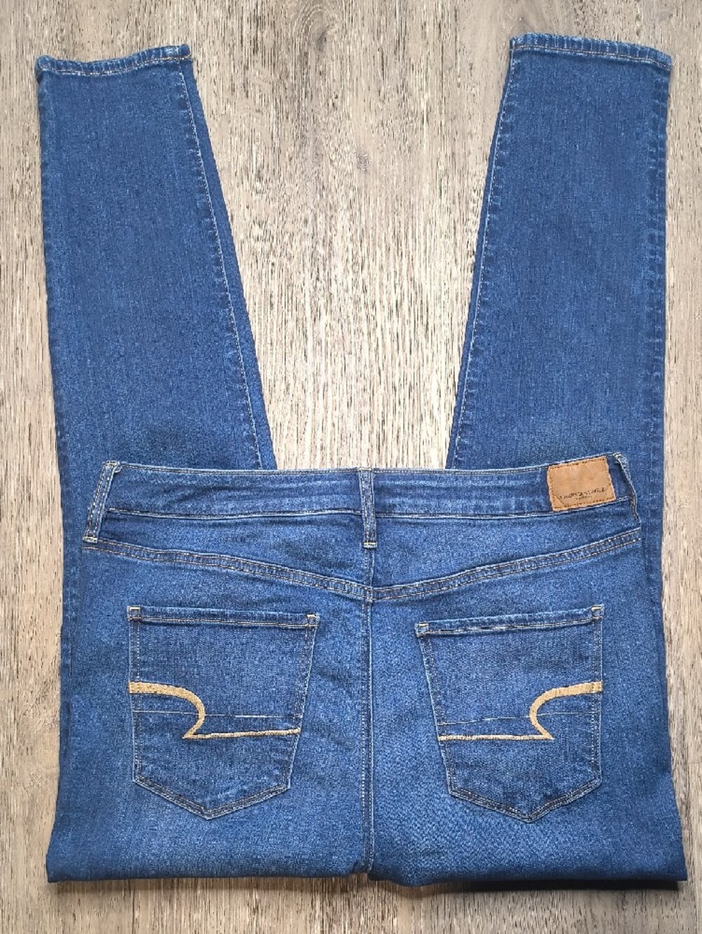 Jegging High Rise w/28.5" Inseam Super High Rise Stretch🦅 American Eagle sac802 - Picture 3 of 6